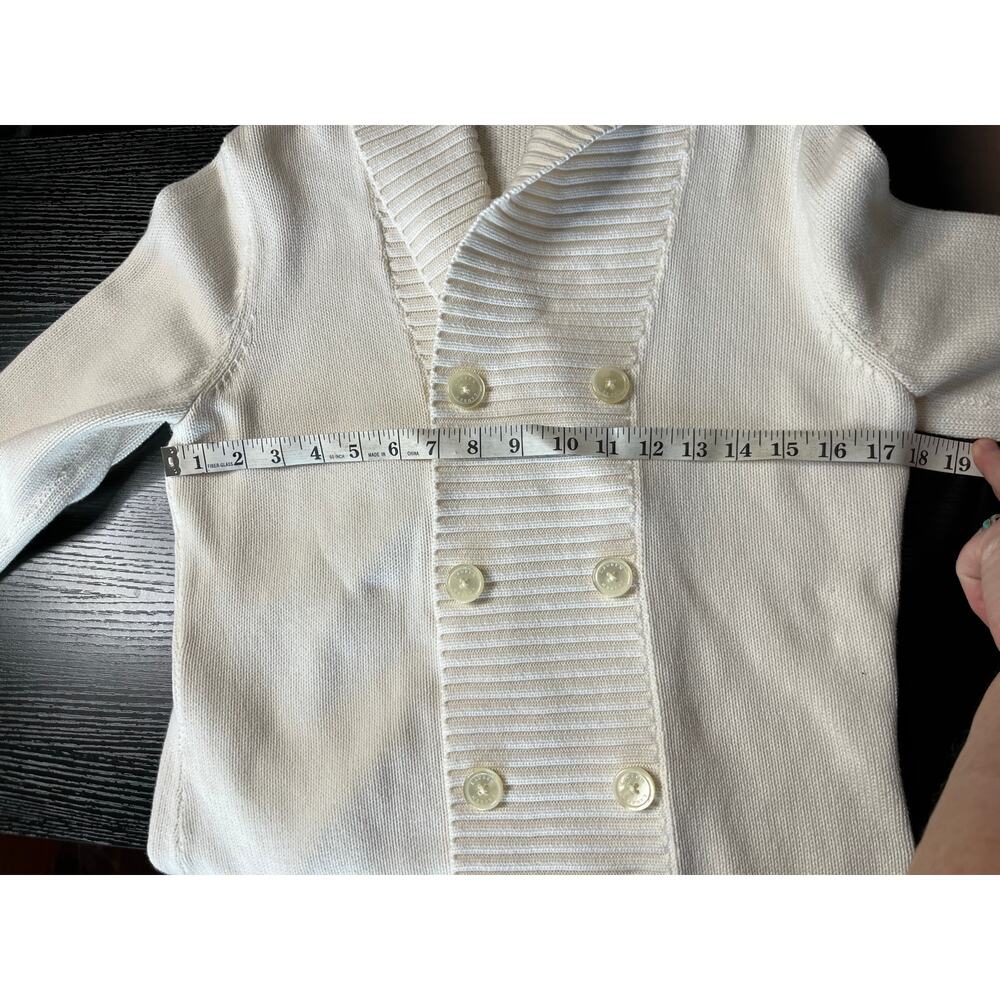 Lauren Ralph Lauren Thick and Warm Double Breasted Cardigan Sweater - Picture 7 of 7